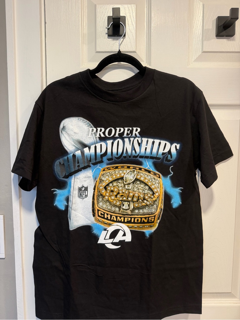 Los Angeles Rams NFL Football Super Bowl Champions Tee Large
